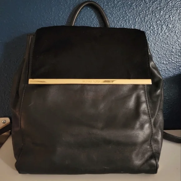 Michael Kors | Bags | Michael Kors Black Leather And Fur  display picture 3